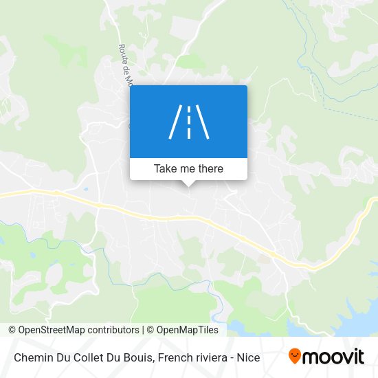 Chemin Du Collet Du Bouis map