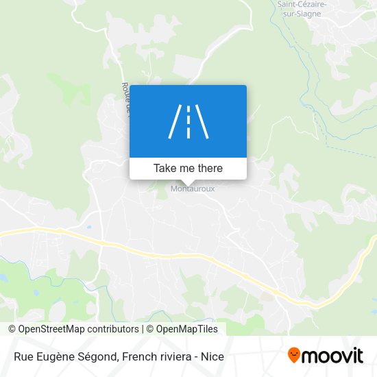 Rue Eugène Ségond map