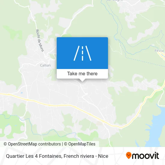 Quartier Les 4 Fontaines map