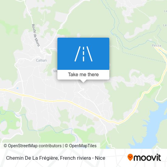 Chemin De La Frégière map