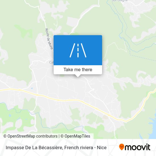Impasse De La Bécassière map