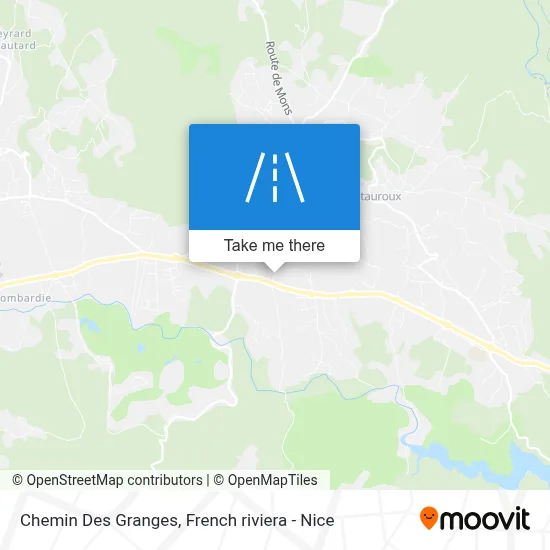 Chemin Des Granges map