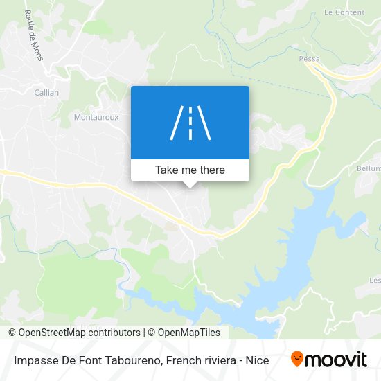 Impasse De Font Taboureno map