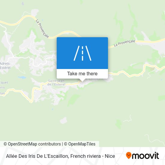 Allée Des Iris De L'Escaillon map