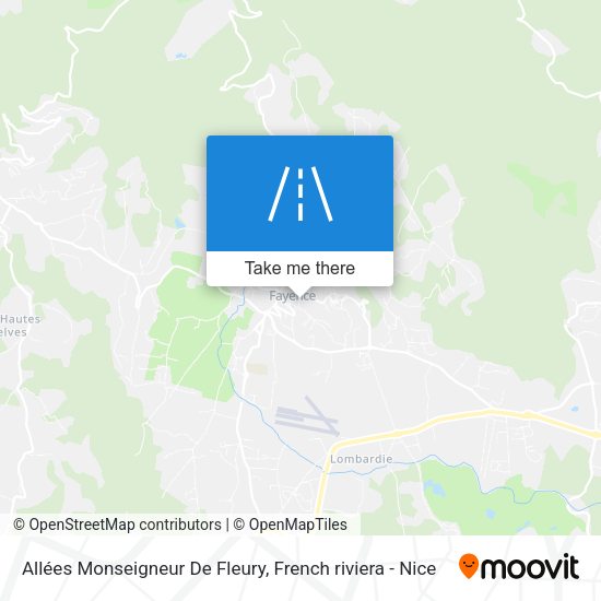 Allées Monseigneur De Fleury map