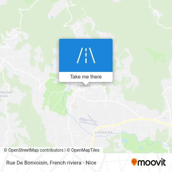 Rue De Bonvoisin map