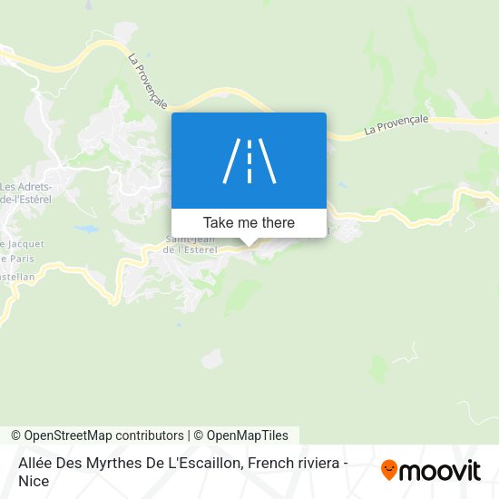 Allée Des Myrthes De L'Escaillon map