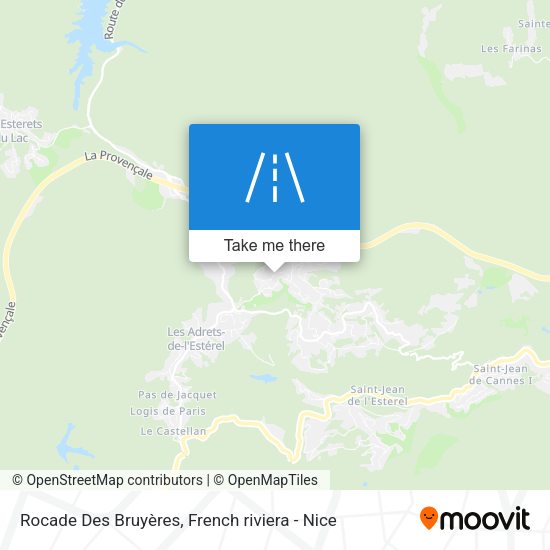 Rocade Des Bruyères map