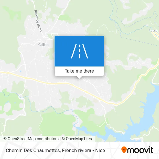 Chemin Des Chaumettes map