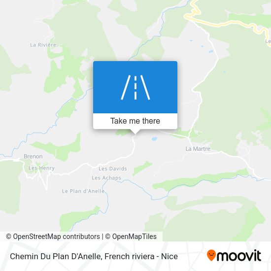 Chemin Du Plan D'Anelle map