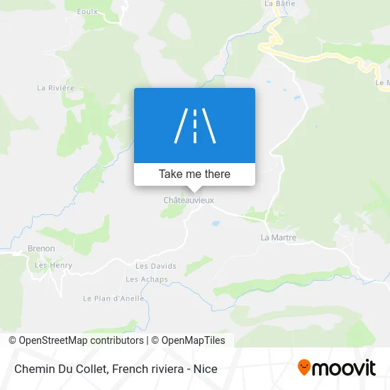 Chemin Du Collet map
