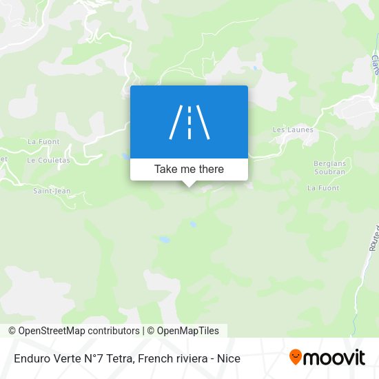 Enduro Verte N°7 Tetra map