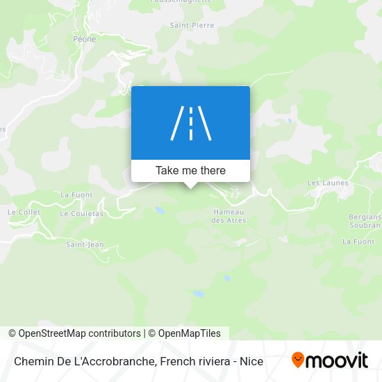 Chemin De L'Accrobranche map
