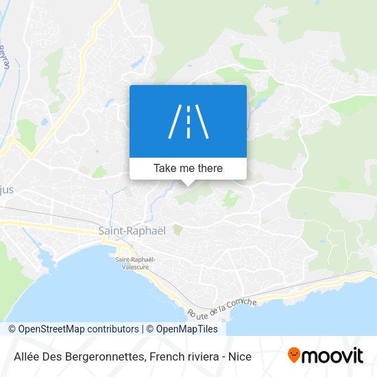 Allée Des Bergeronnettes map