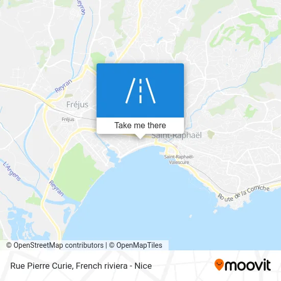 Rue Pierre Curie map