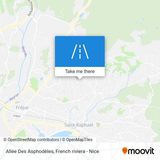 Allée Des Asphodèles map