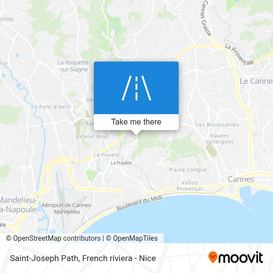 Chemin Saint-Joseph map