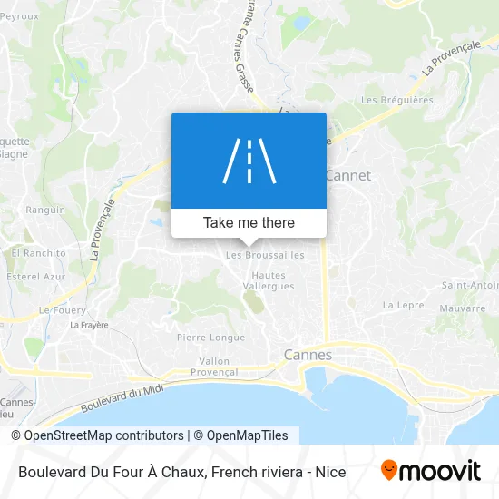 Boulevard Du Four À Chaux map