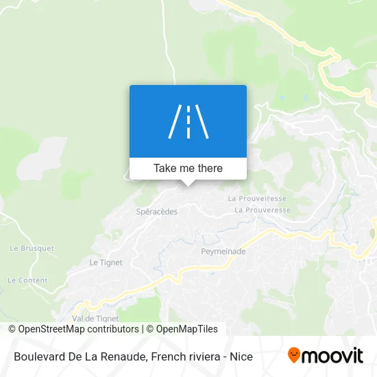 Boulevard De La Renaude map