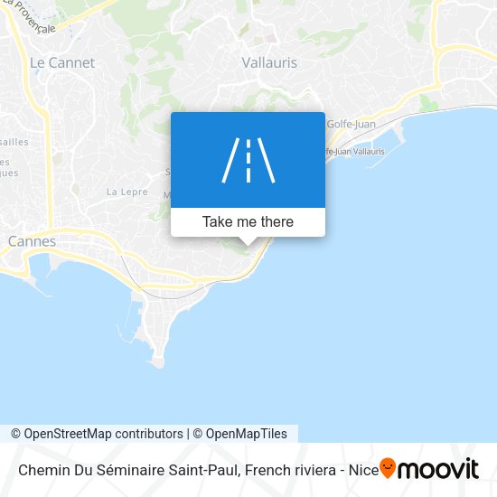 Chemin Du Séminaire Saint-Paul map