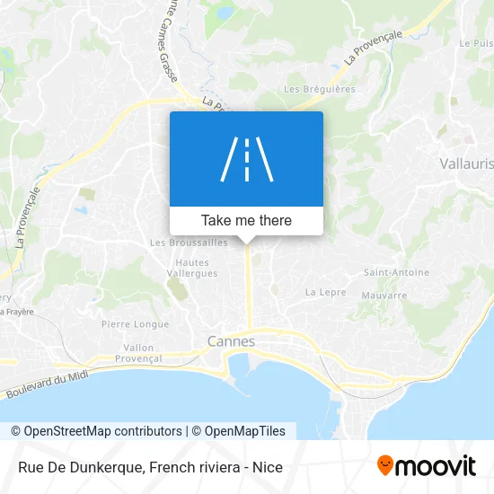 Rue De Dunkerque map