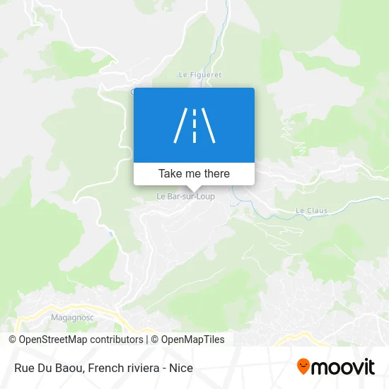Rue Du Baou map