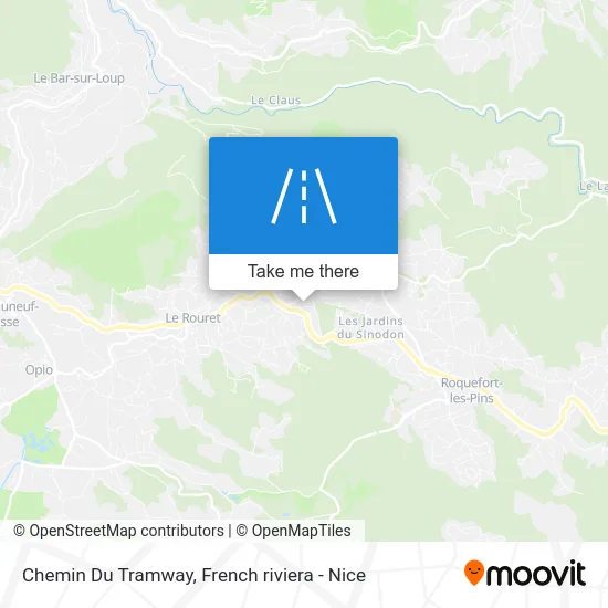 Chemin Du Tramway map