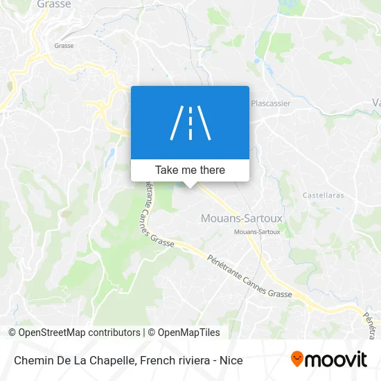 Chemin De La Chapelle map