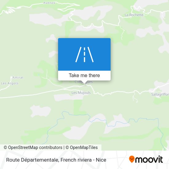 Route Départementale map