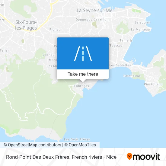 Rond-Point Des Deux Frères map
