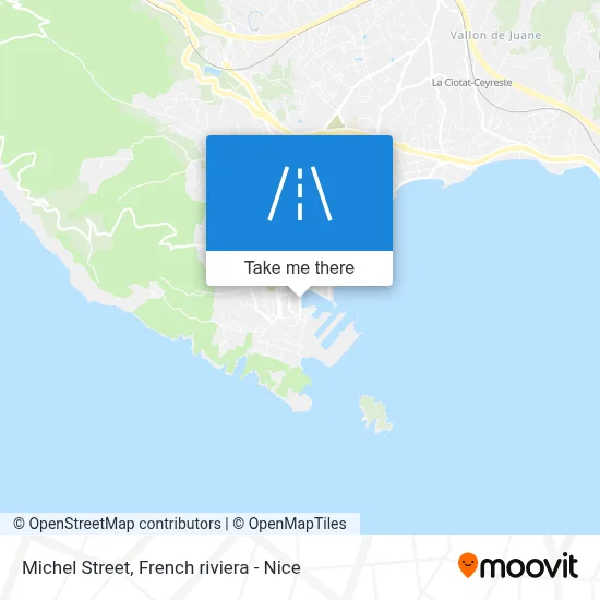 Mapa Rue Michel