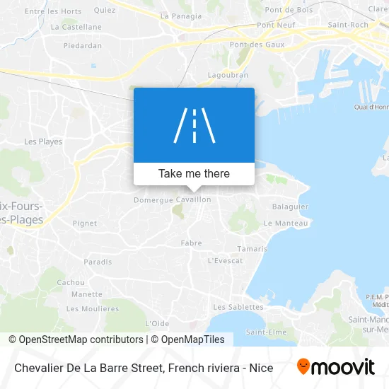 Rue Chevalier De La Barre map