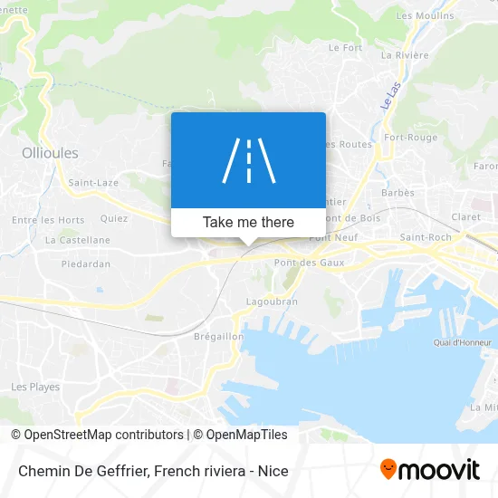 Chemin De Geffrier map