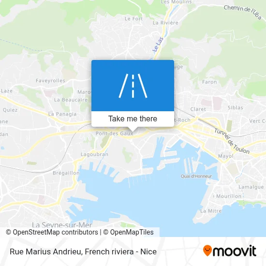Rue Marius Andrieu map