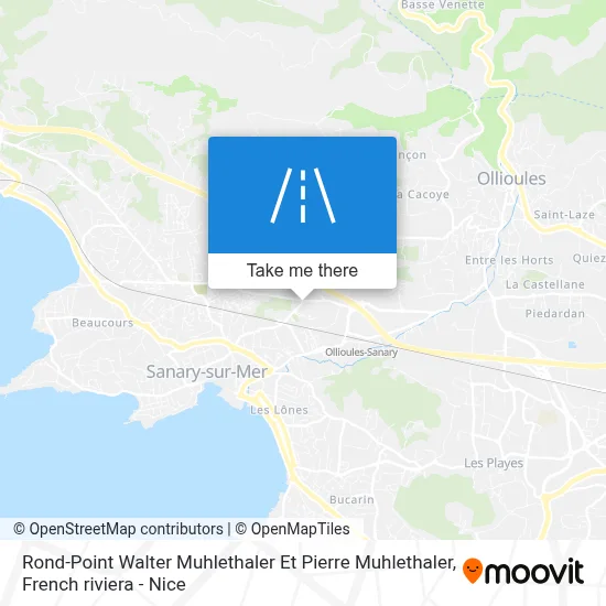Mapa Rond-Point Walter Muhlethaler Et Pierre Muhlethaler