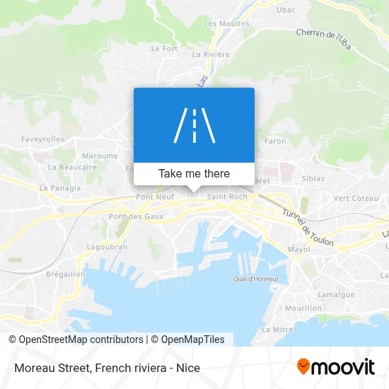 Rue Moreau map