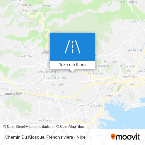 Chemin Du Kiosque map
