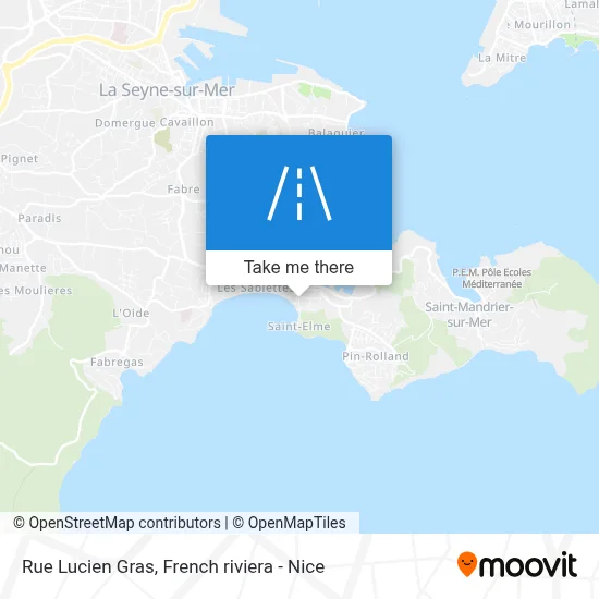 Rue Lucien Gras map