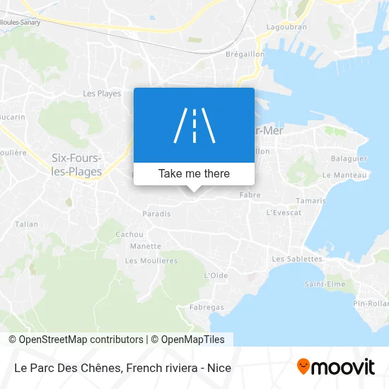 Le Parc Des Chênes map