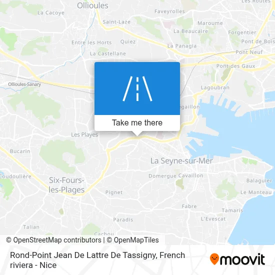 Rond-Point Jean De Lattre De Tassigny map