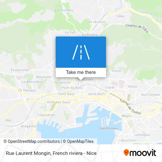 Rue Laurent Mongin map