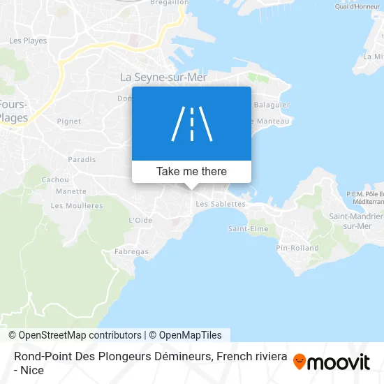 Rond-Point Des Plongeurs Démineurs map