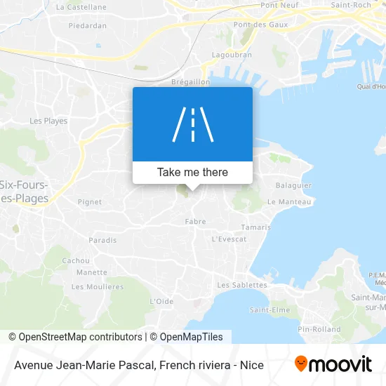 Avenue Jean-Marie Pascal map