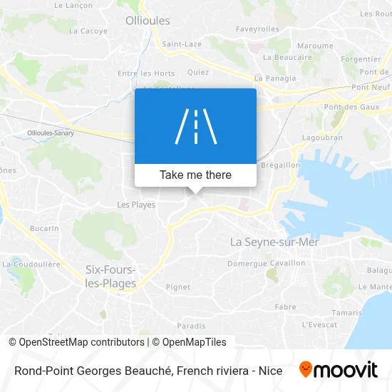 Rond-Point Georges Beauché map
