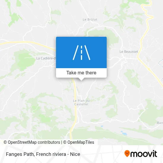 Chemin Des Fanges map