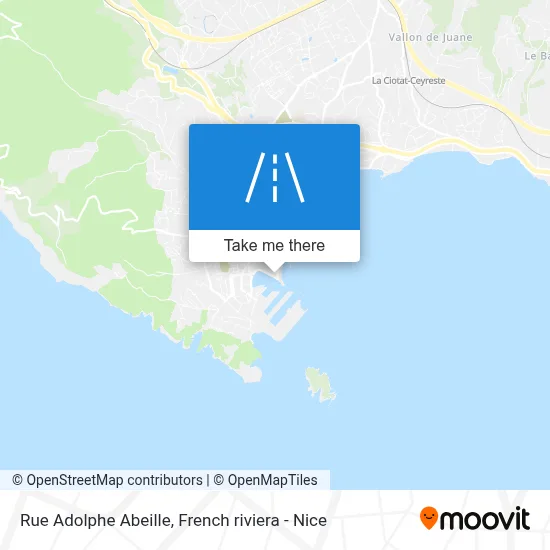 Rue Adolphe Abeille map