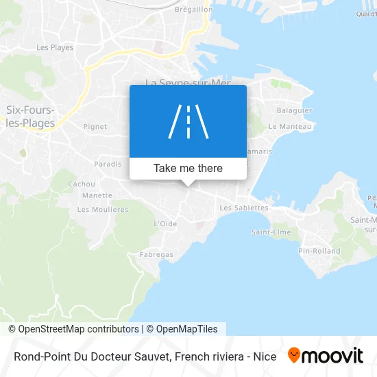 Rond-Point Du Docteur Sauvet map