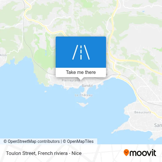 Rue De Toulon map