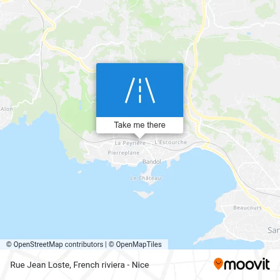 Rue Jean Loste map