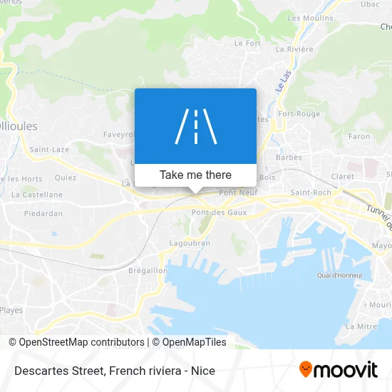 Rue Descartes map